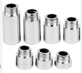 1/2" 2 CM PİRİNÇ KROM UZATMA